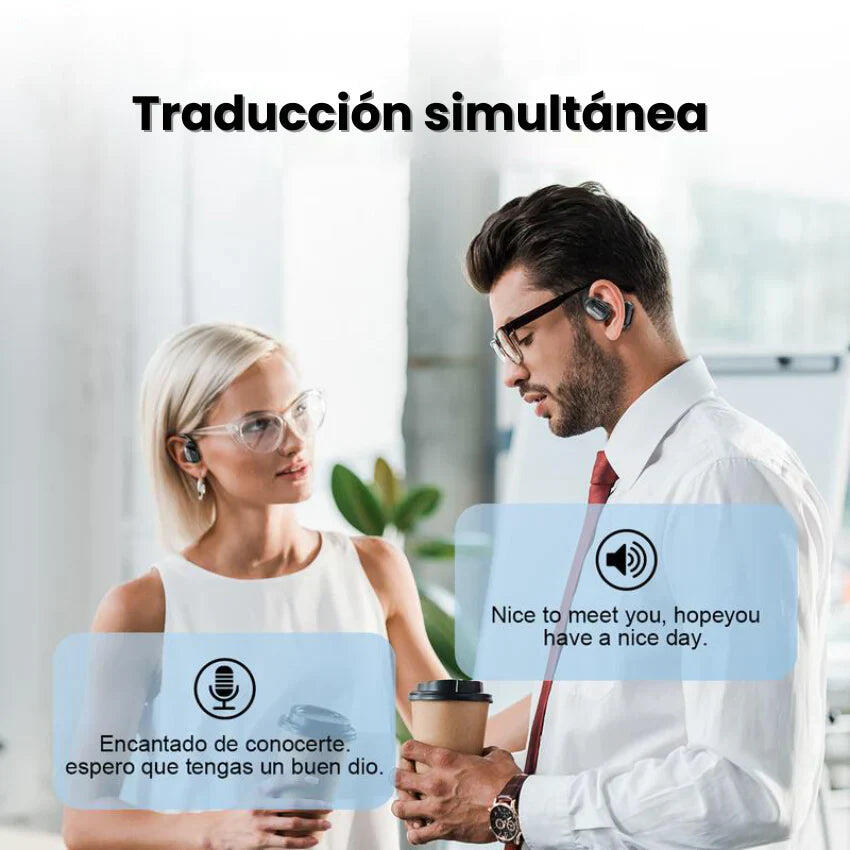 AURICULARES TRADUCTORES INSTANTANEOS EN TIEMPO REAL TX5